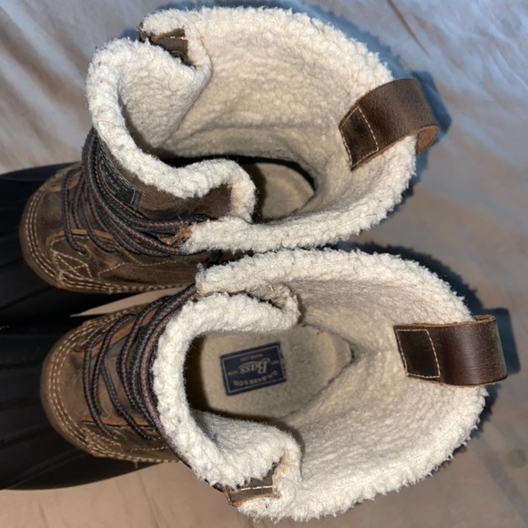 G.H. Bass & Co fleeced line leather snow boot. - Picture 5 of 14